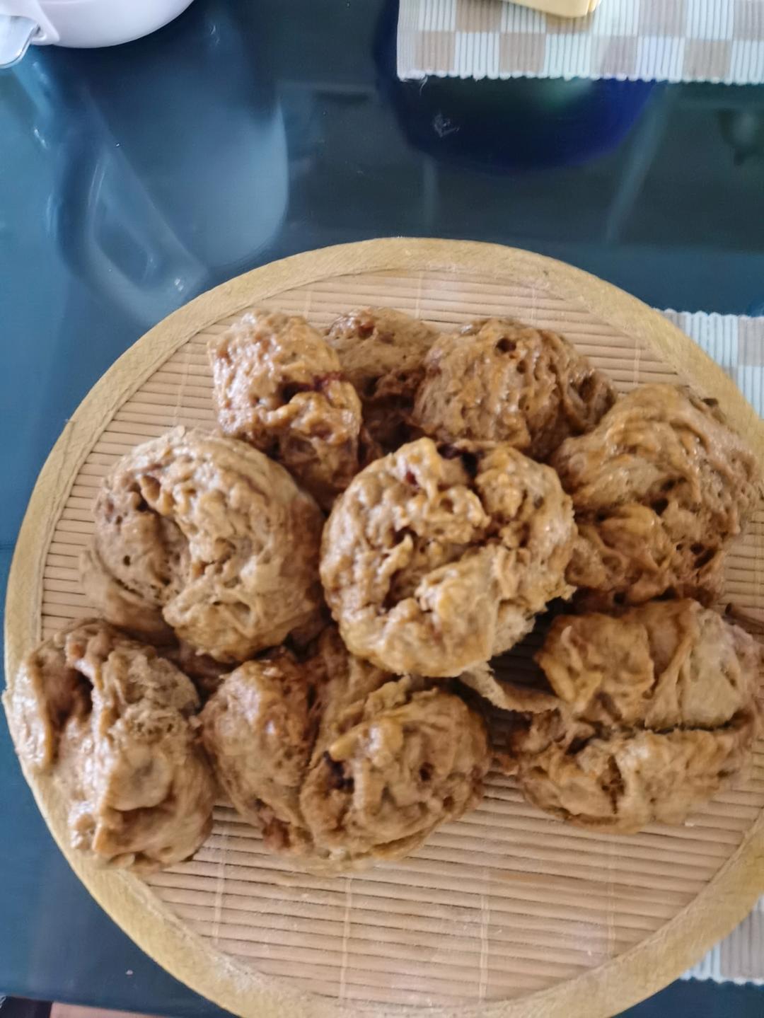 网红爆浆红糖馒头