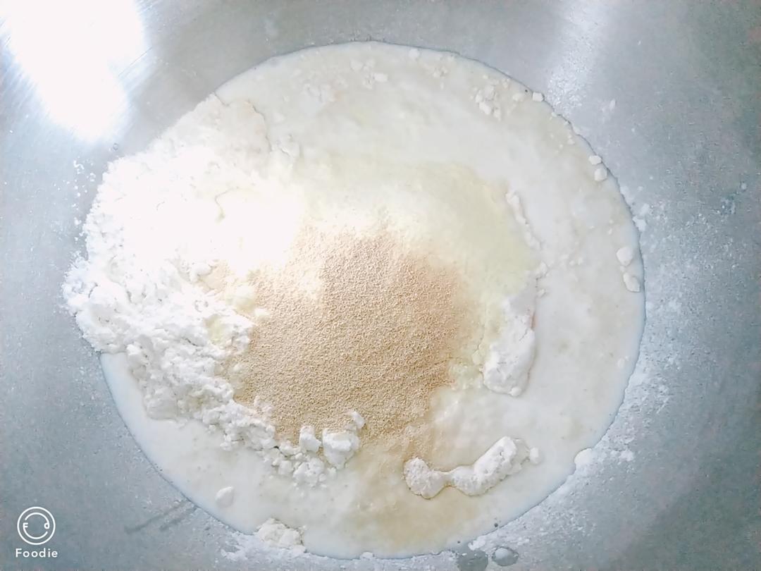 纯奶手撕吐司的做法 步骤1