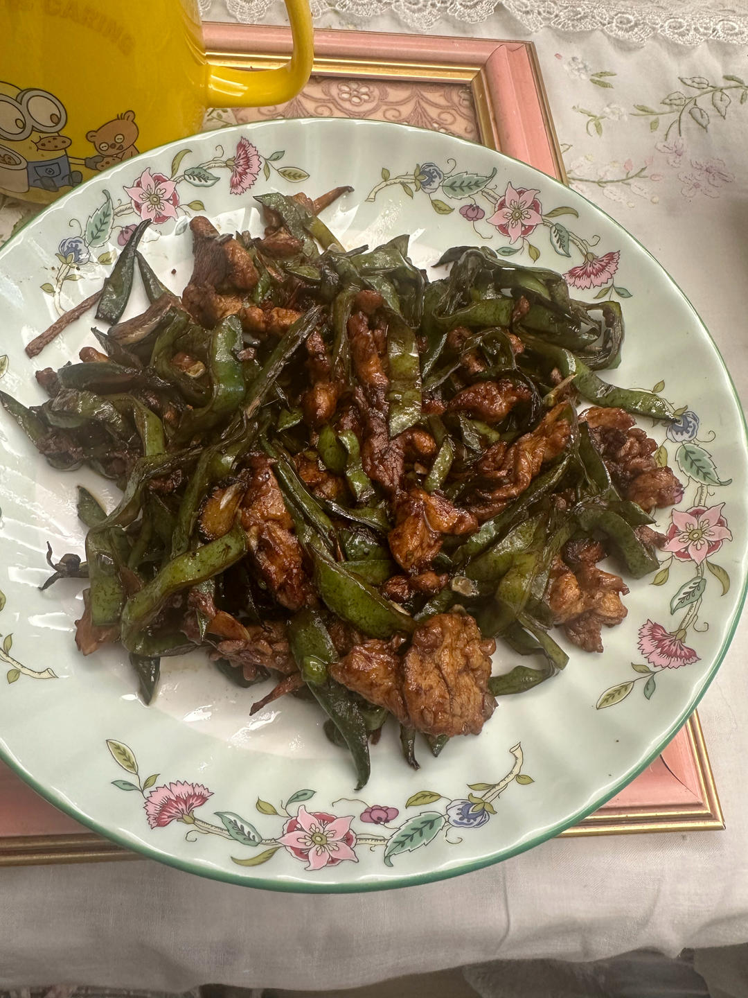 刀豆炒肉（妈妈的味道）