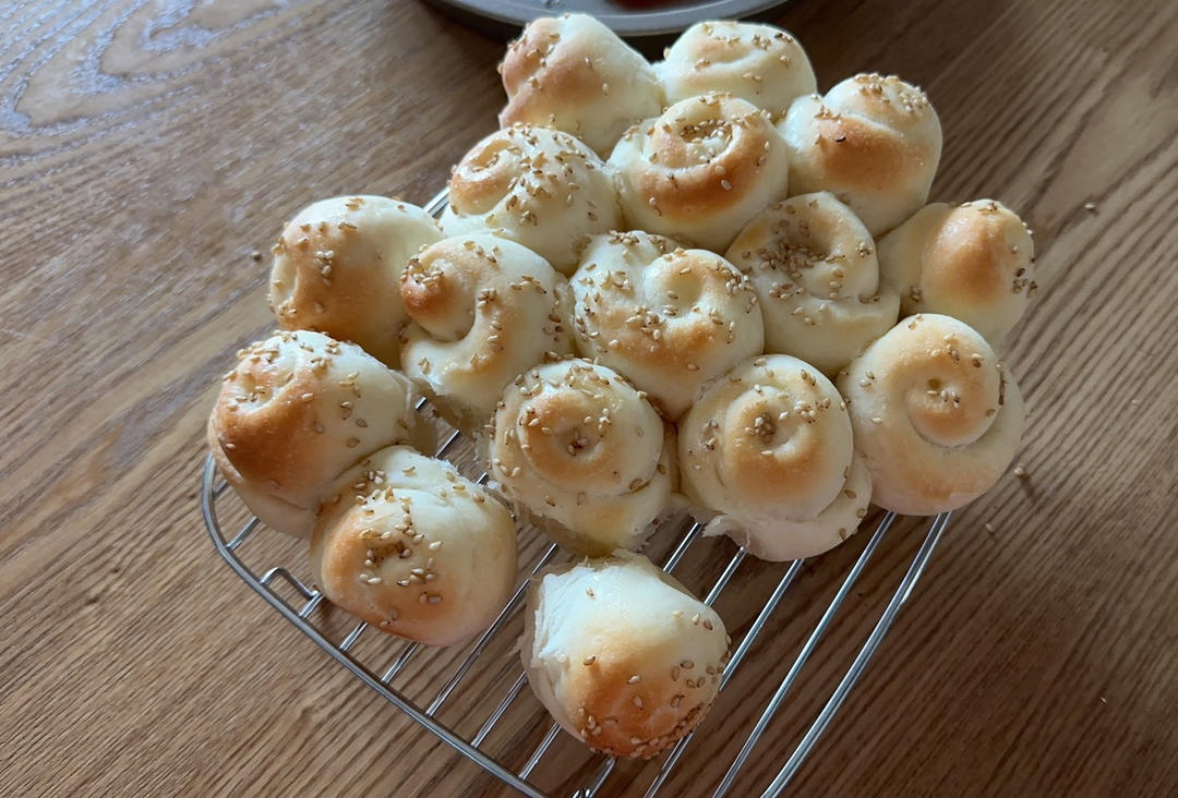 脆底蜂蜜小面包