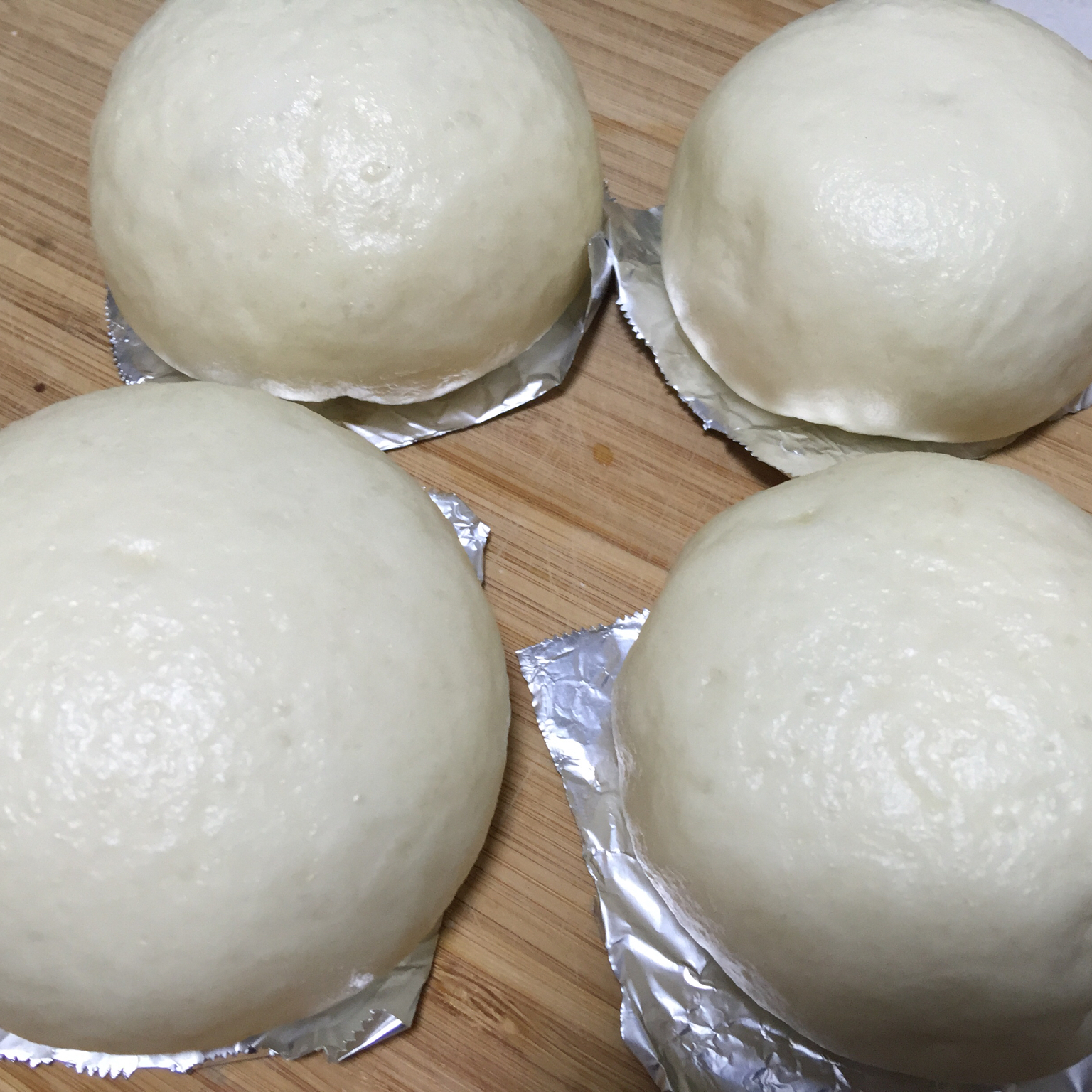 自制无油奶黄包