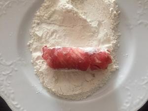 豬肉芝士泡菜卷的做法 步骤4
