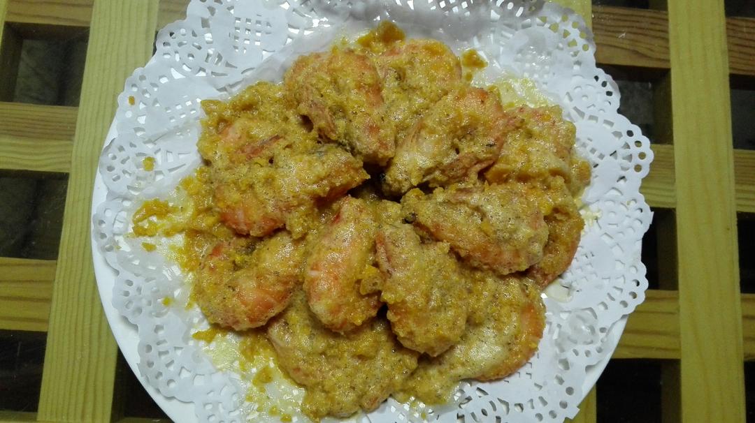 蛋黄焗虾