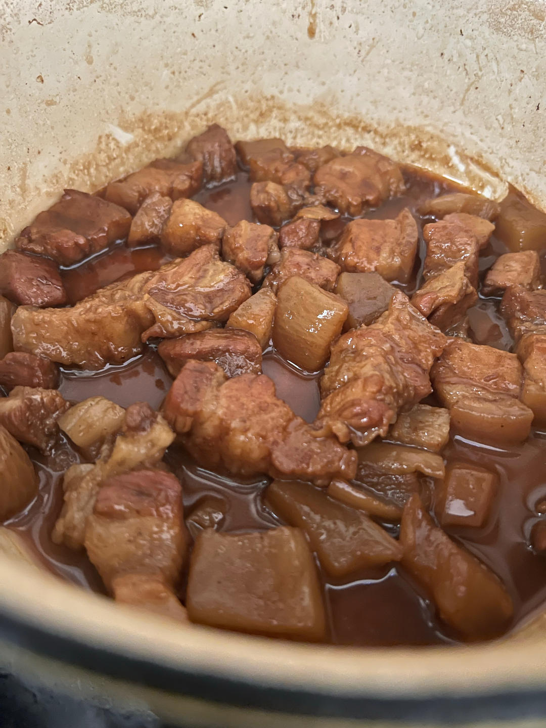 北鼎铸铁锅食谱｜软软糯糯的红烧肉