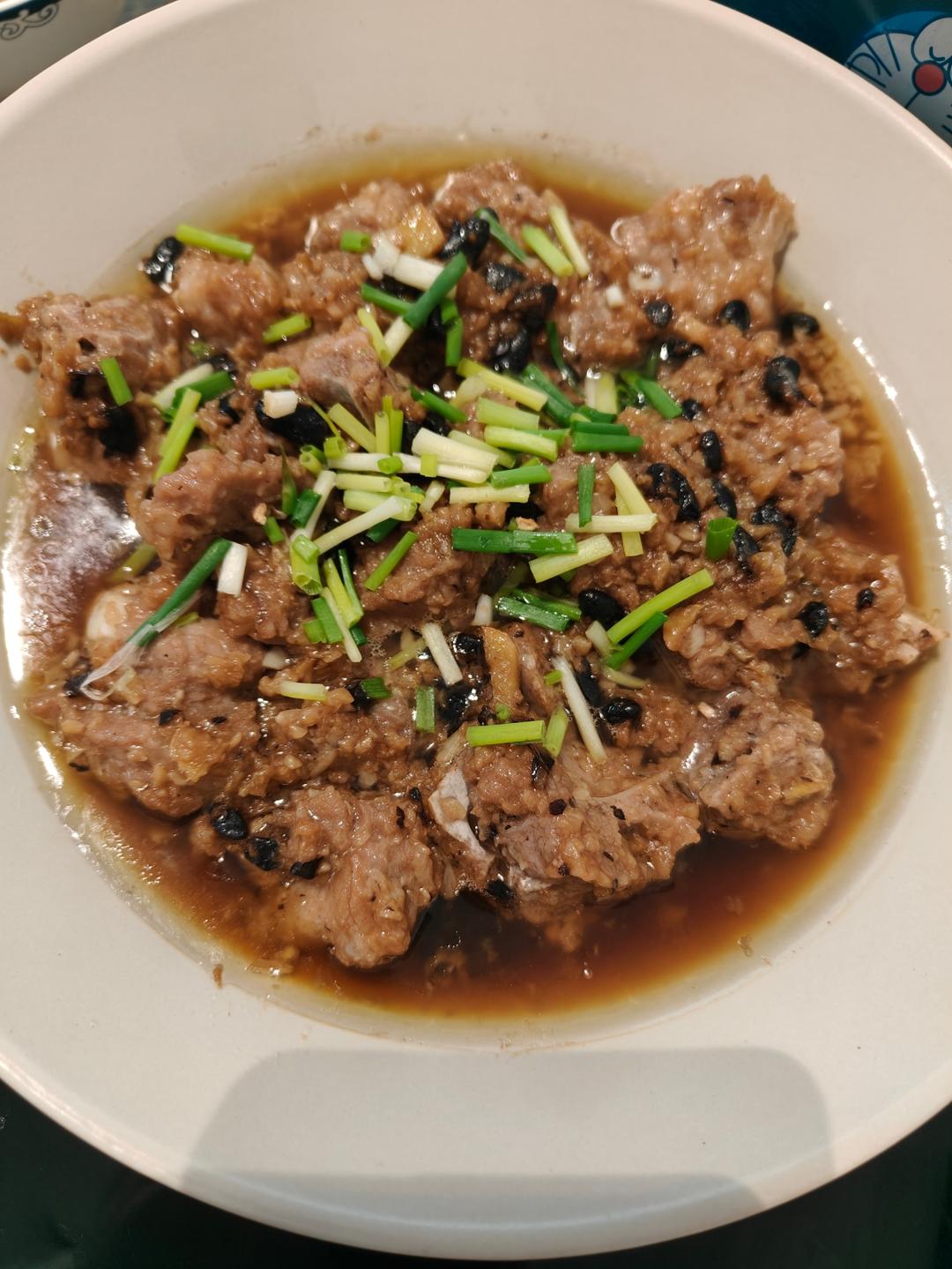 蒜蓉豆豉蒸排骨