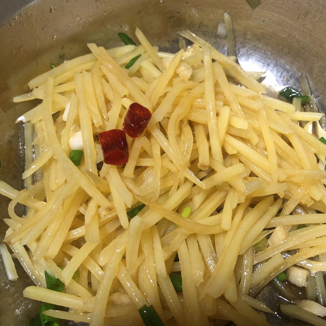 凉拌土豆丝