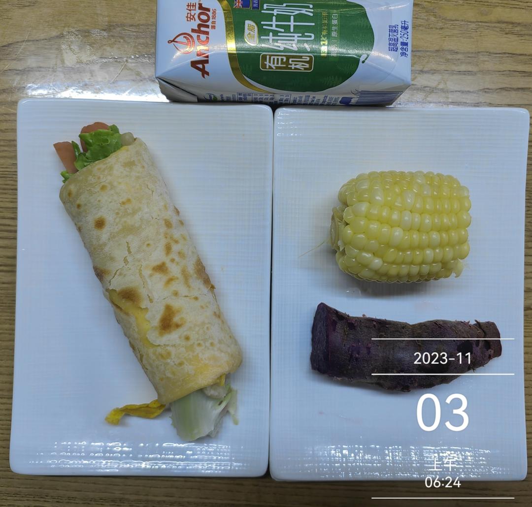 初中生的营养早餐
