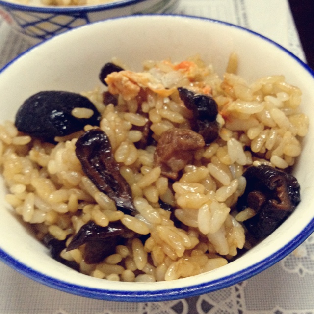 香菇油饭