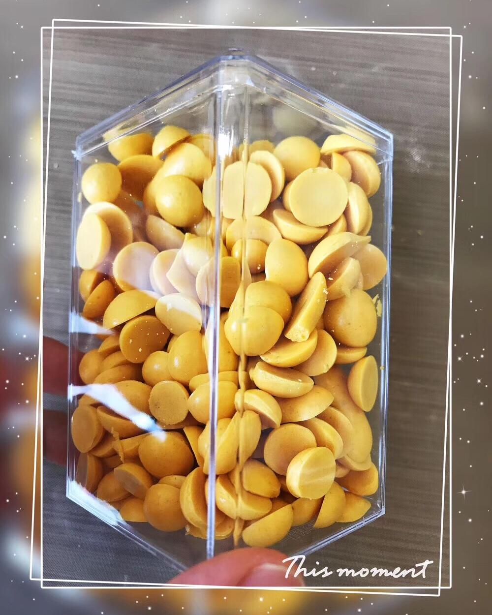 入口即化的无添加蛋黄溶豆