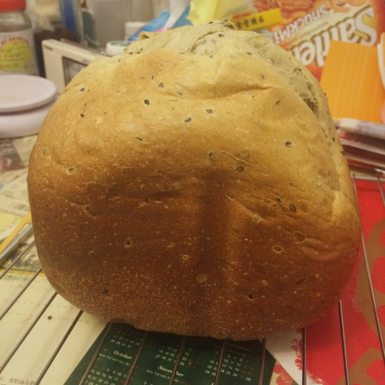 面包机版鲜奶吐司