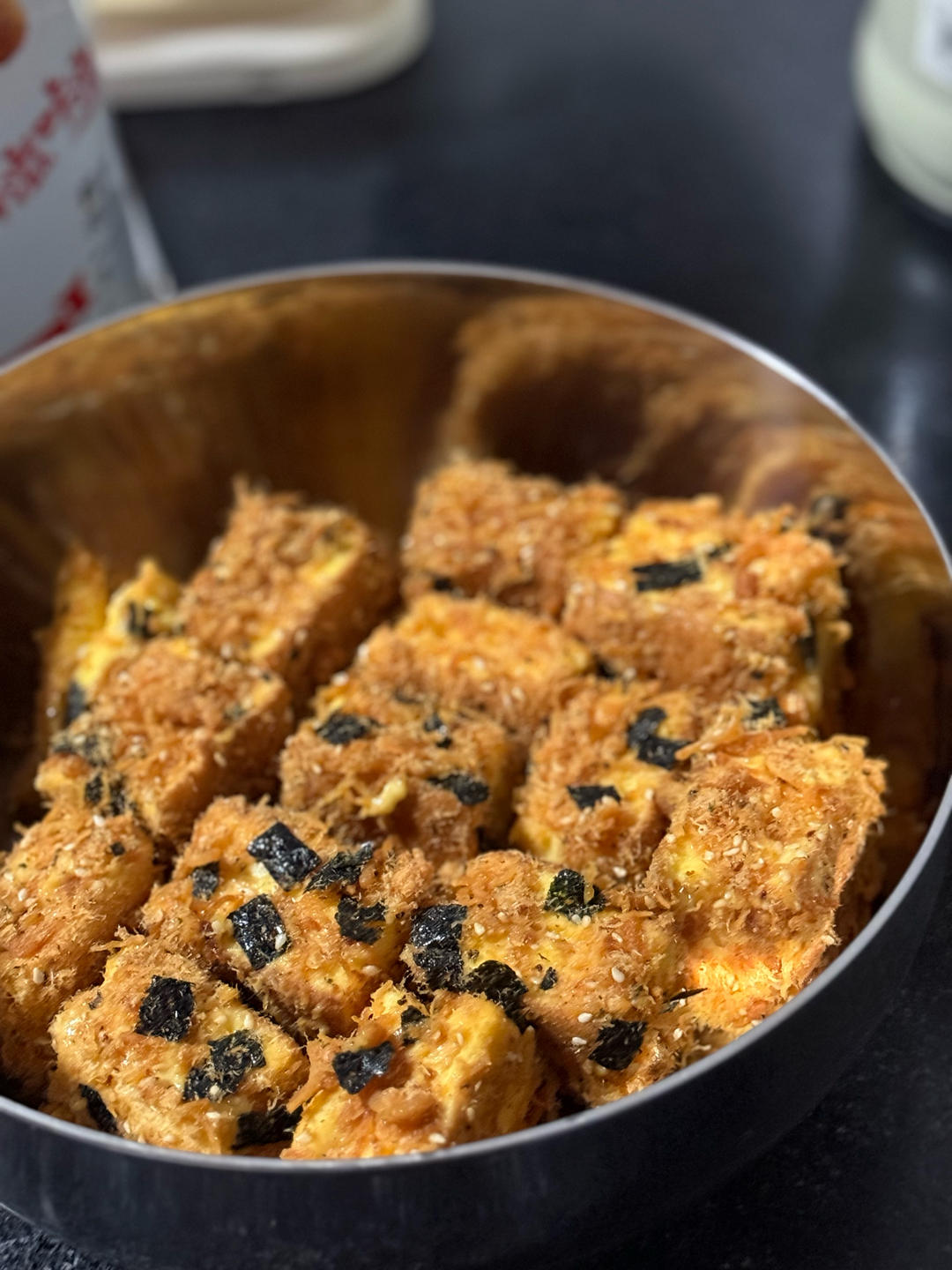 朋友都说比鲍师傅好吃的海苔肉松小贝