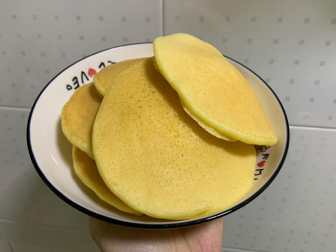 奶香玉米面饼