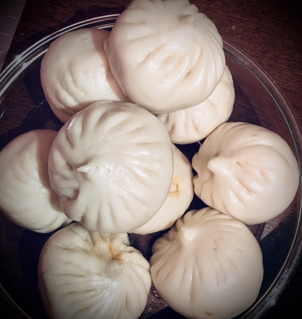 胡萝卜木耳鸡蛋包子——素包子也可以很好吃~
