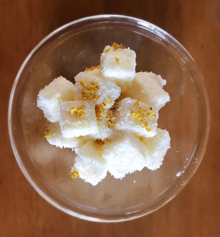 椰蓉牛奶小方