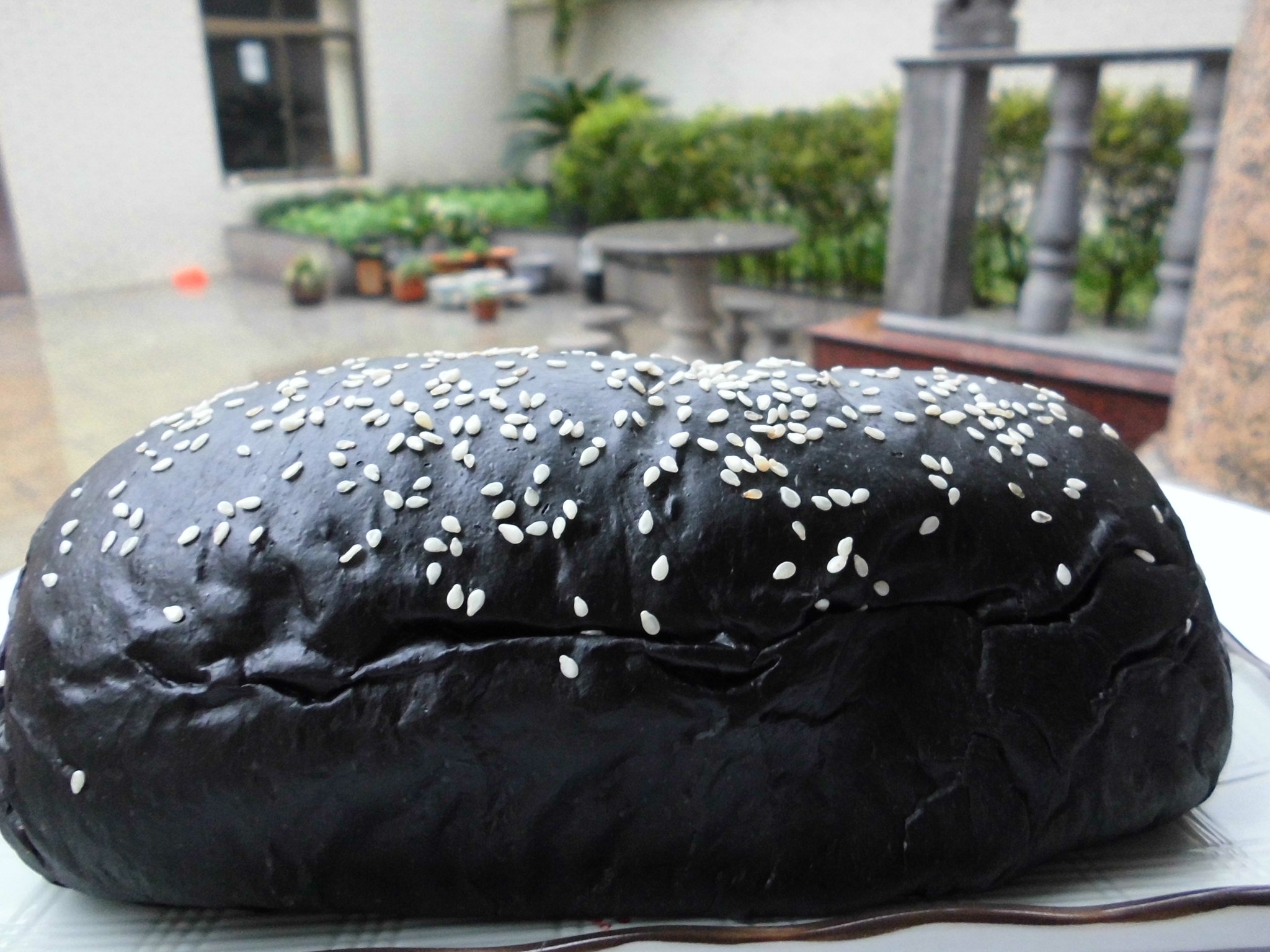 铁汉柔情👑黑爵士竹炭奶椰中种面包