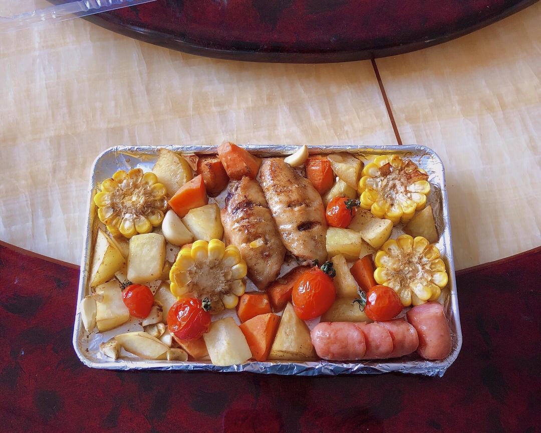 高颜值超简单烤蔬菜