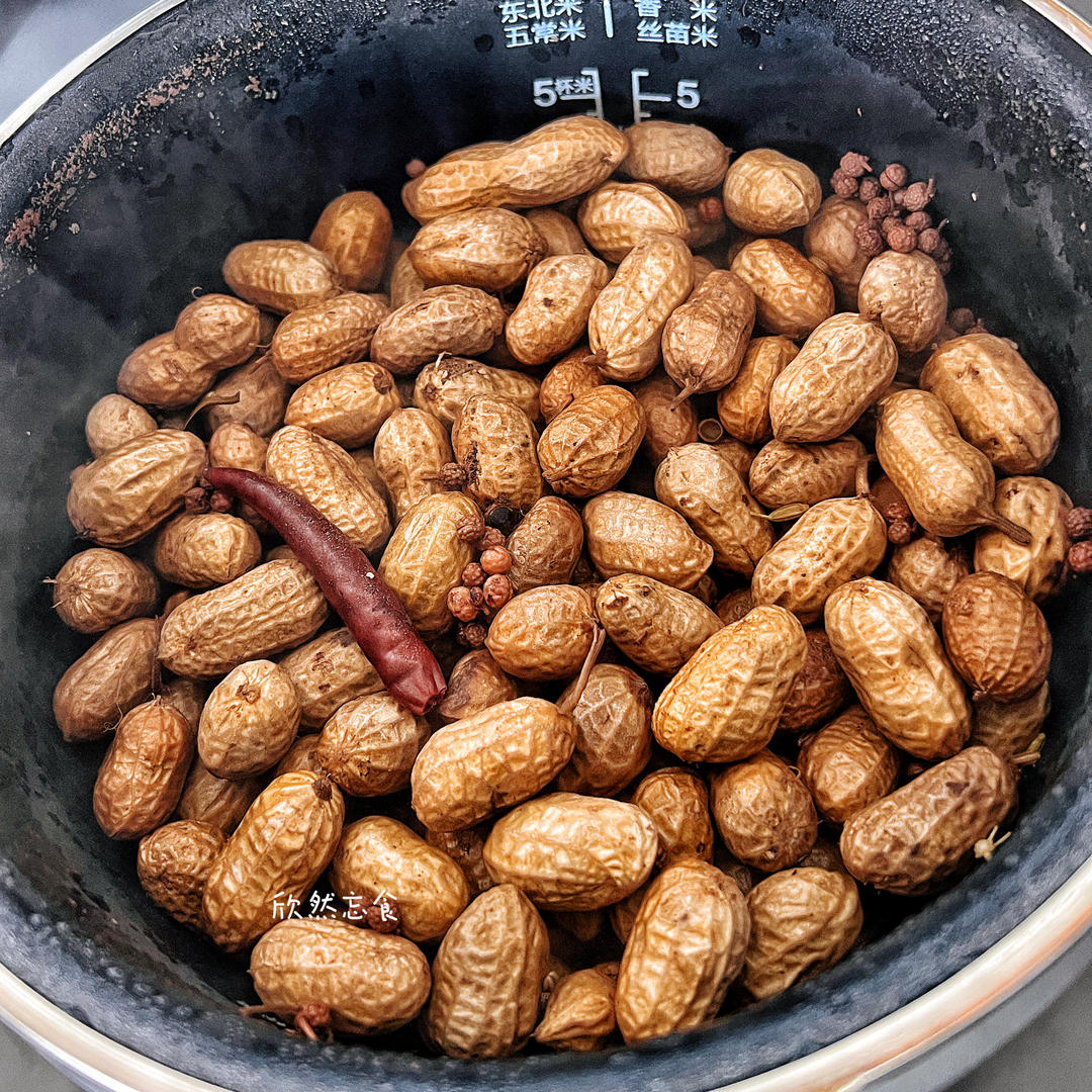 电饭煲煮花生🥜 省力省心又好吃