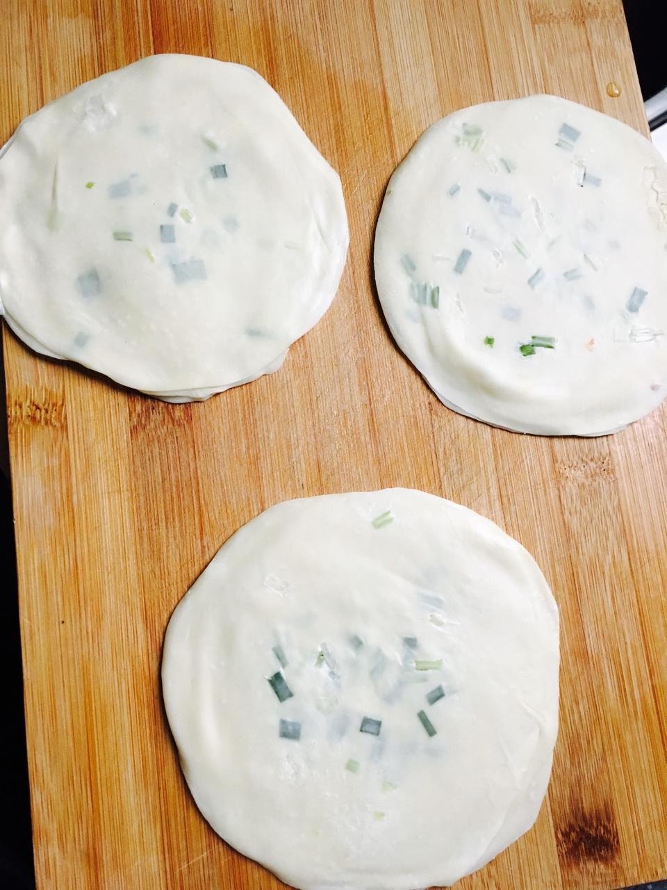 饺子皮葱油饼