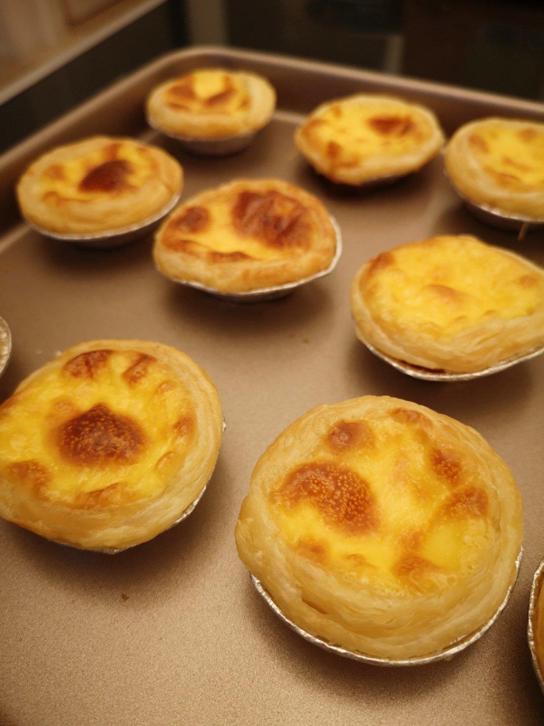教你做和KFC一样超级好吃的【葡式蛋挞】，吃了根本就停不下来吖