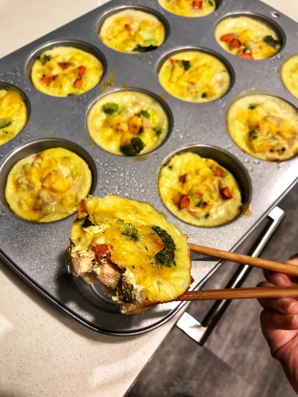 鸡蛋麦芬(减脂增肌）