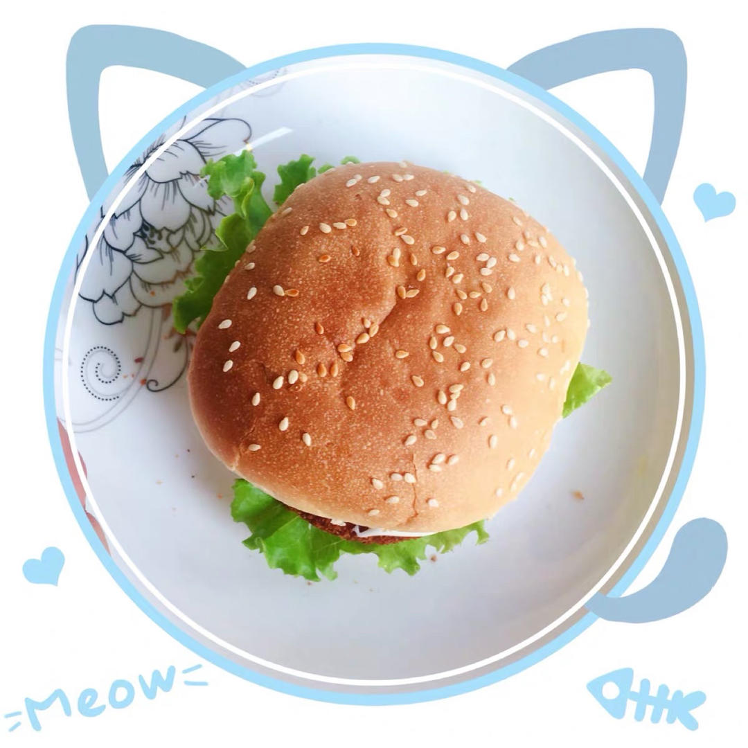 自制健康汉堡|营养快手早餐