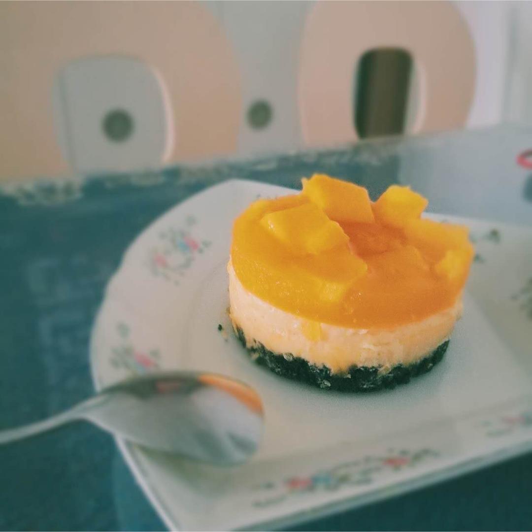 夏日芒果慕斯【免烤箱】