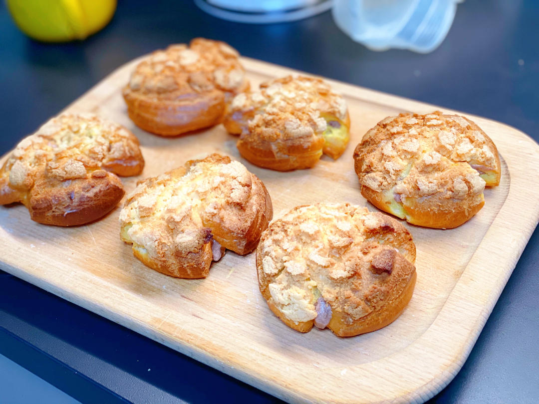 酥皮泡芙新手一次成功（附卡仕达酱做法）