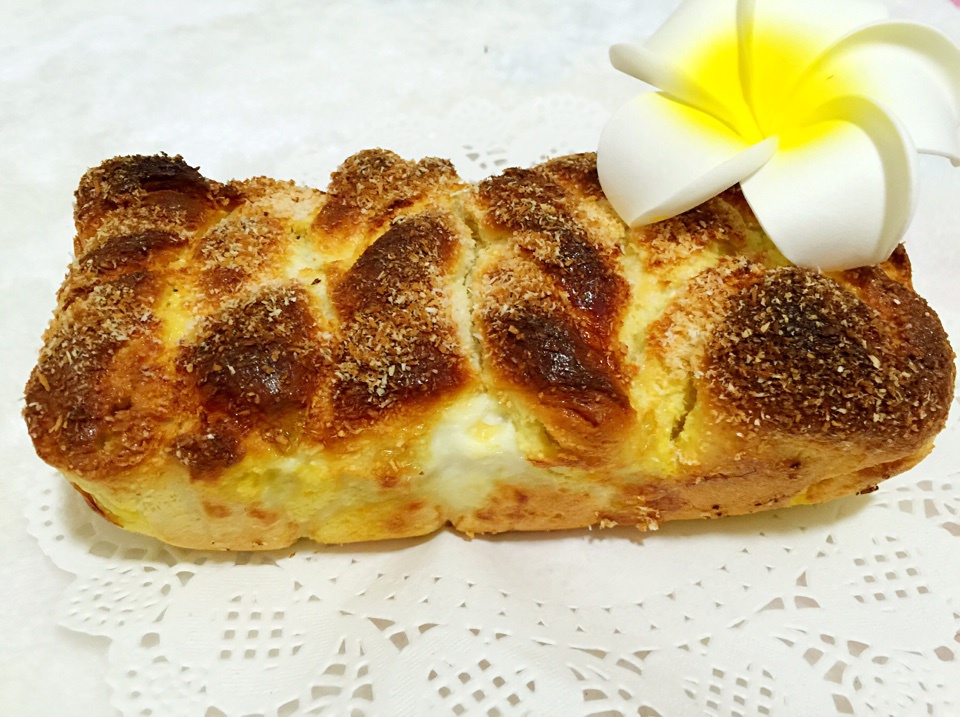 普通面粉椰蓉吐司懒人版