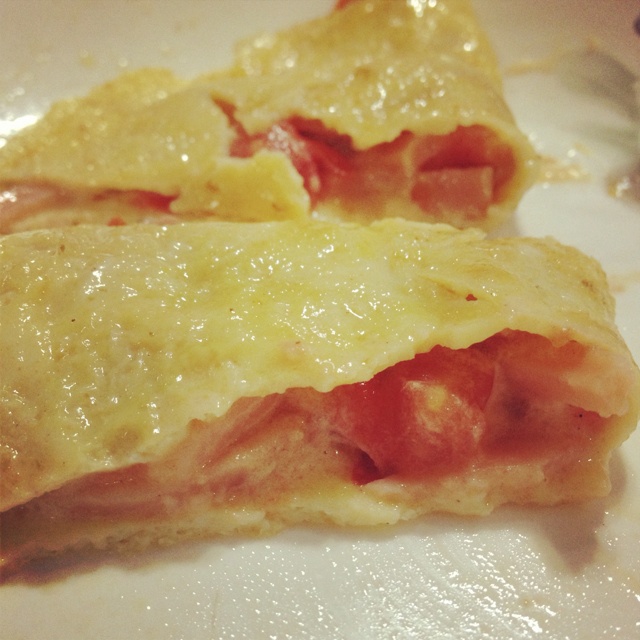 火腿番茄奶酪鸡蛋卷