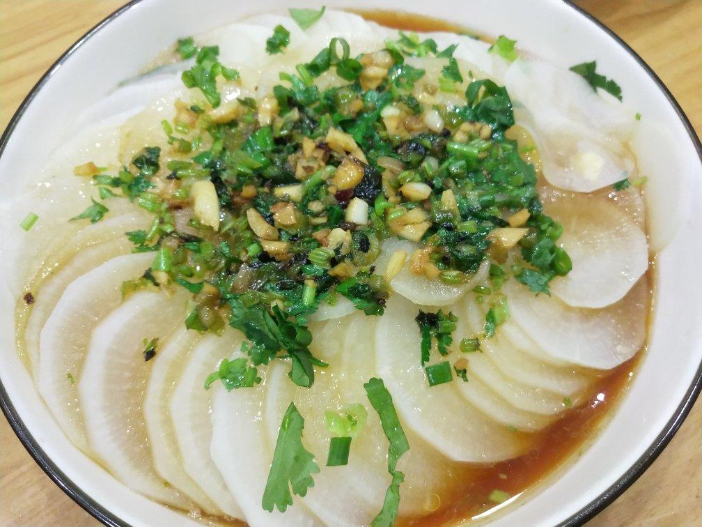 清蒸白萝卜