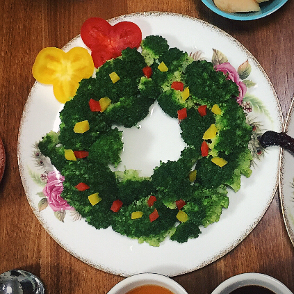 圣诞花环沙拉