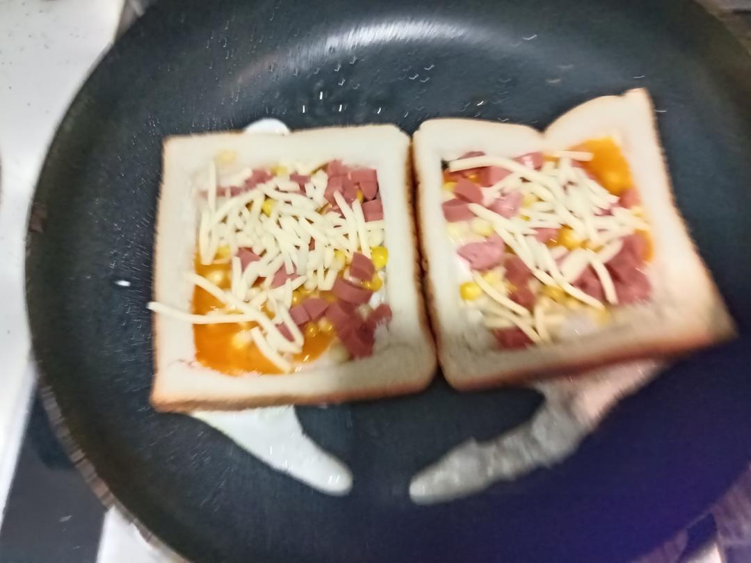 早餐三明治， 跟我这样做