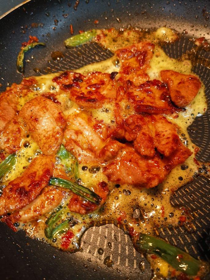 生炒五花肉