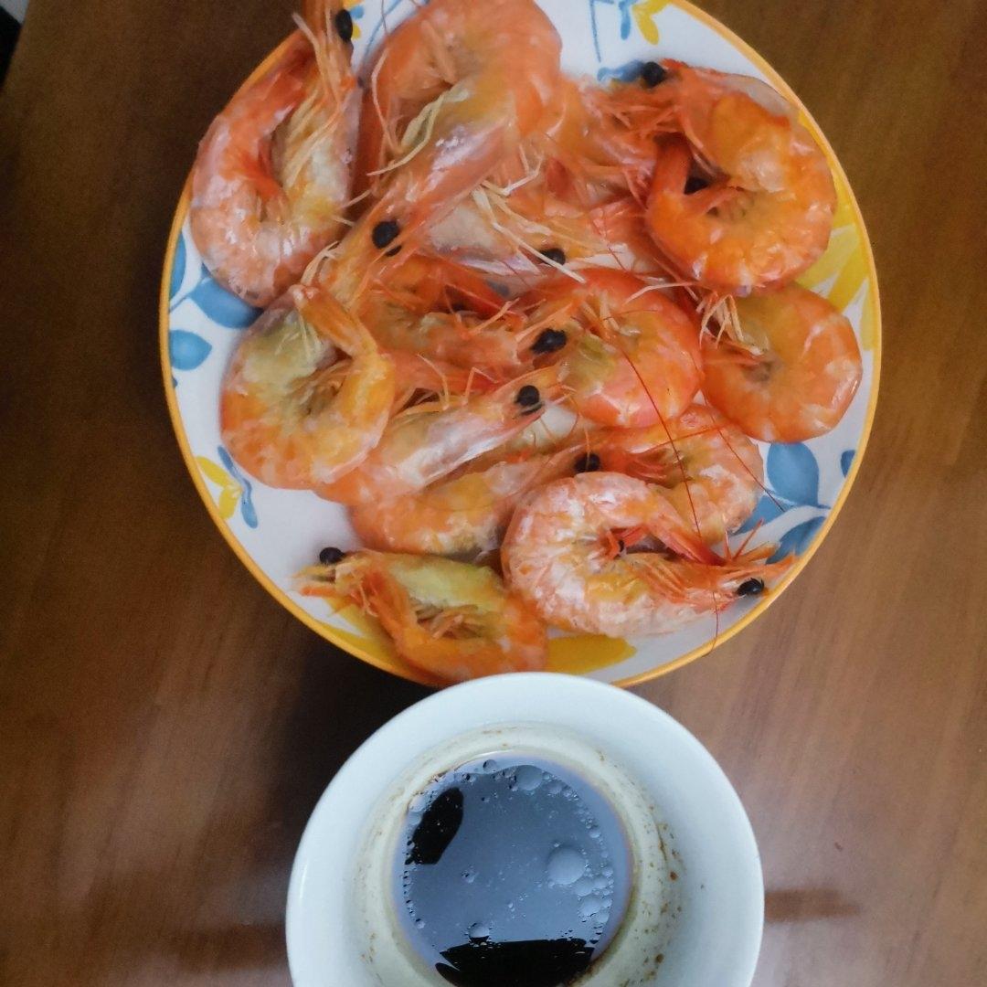最简单的白灼虾（水煮）盐水基尾虾