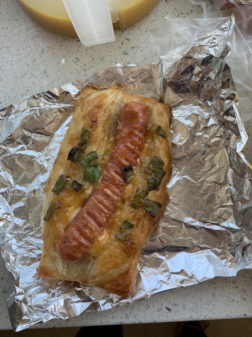 起酥火腿面包（手抓饼版，免和面）