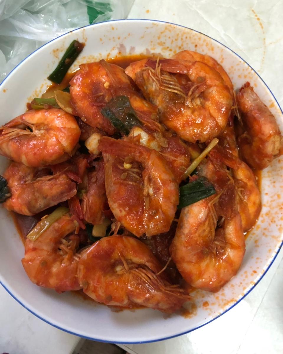 油焖大虾