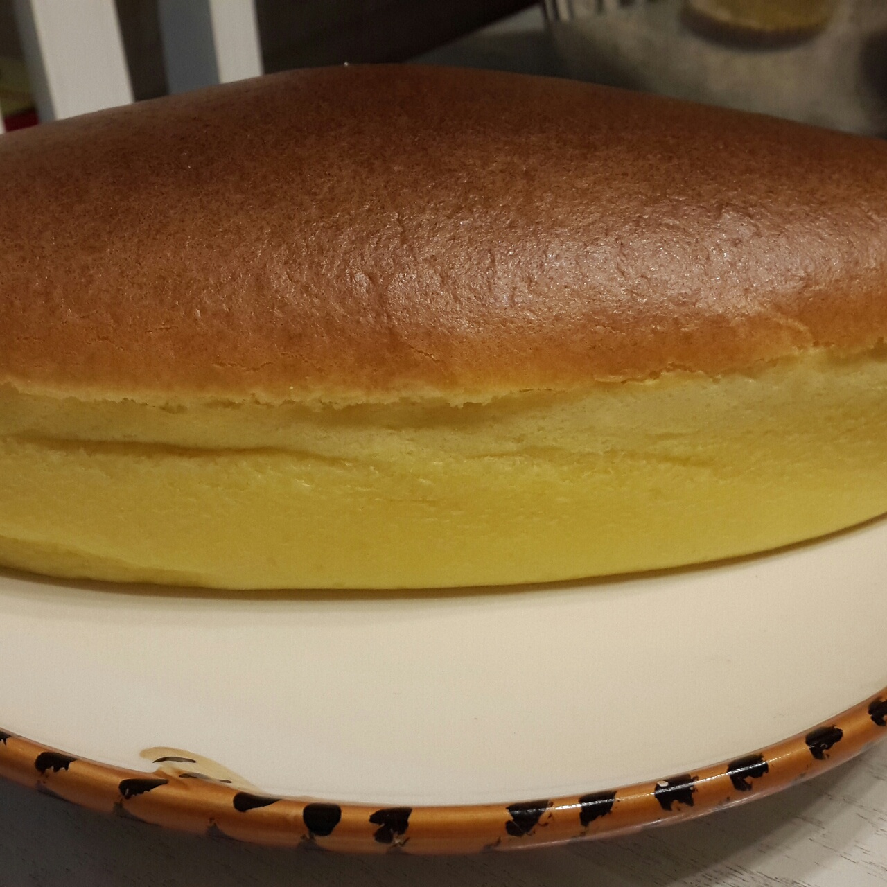 轻乳酪芝士蛋糕6寸#皮黑森林#