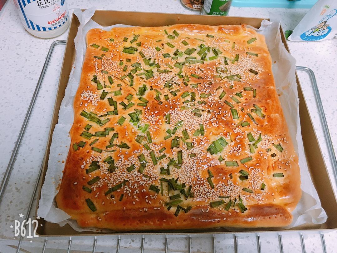 香葱肉松面包卷