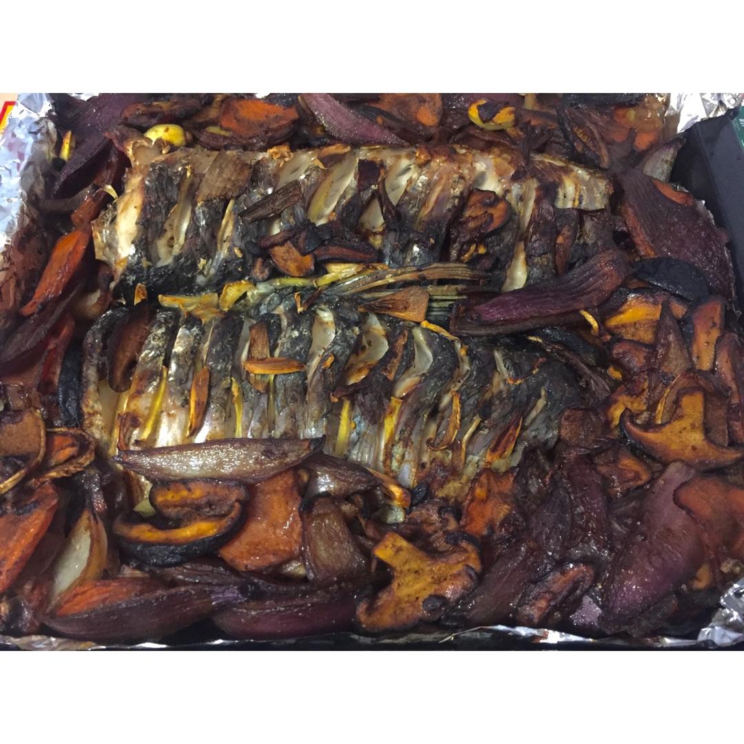 香辣烤鱼-烤箱版