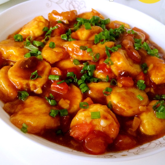 72薄魅做的鱼香日本豆腐