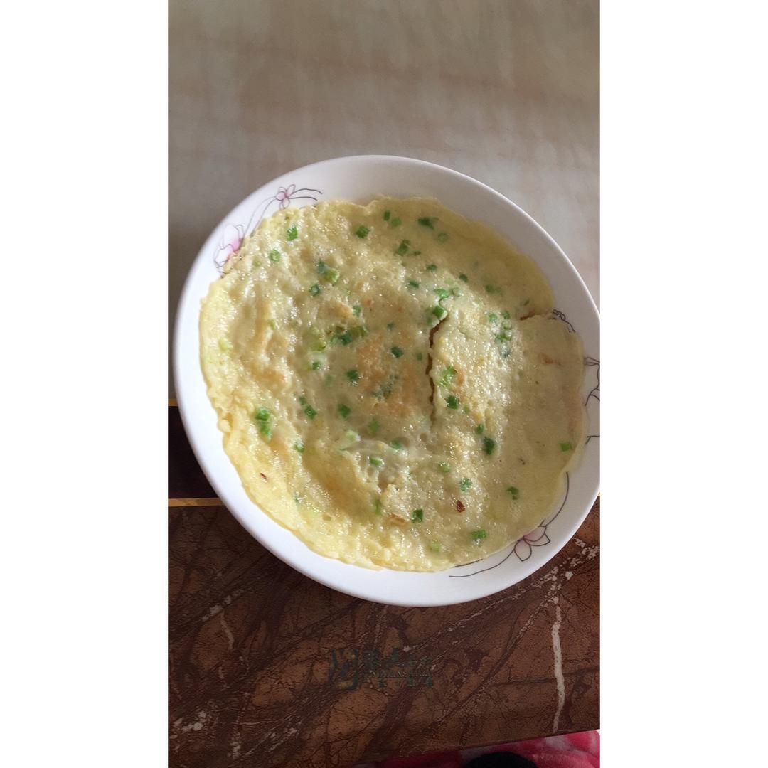 快手鸡蛋饼～～十分钟早餐！