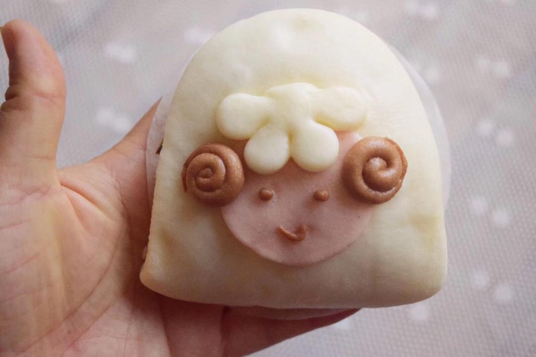小羊馒头夹饼