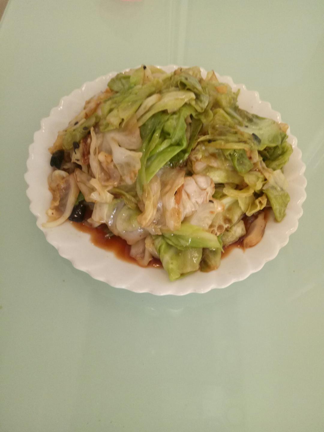 手撕甘蓝