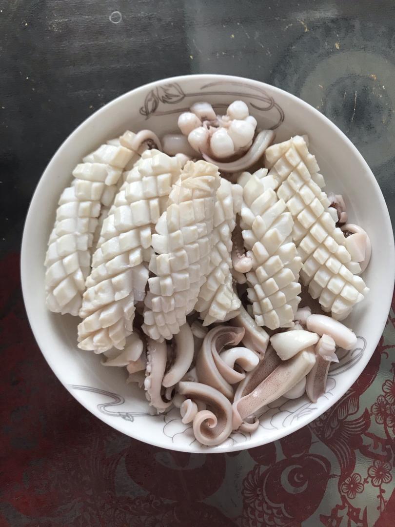 尖椒炒鱿鱼-粤式家常菜