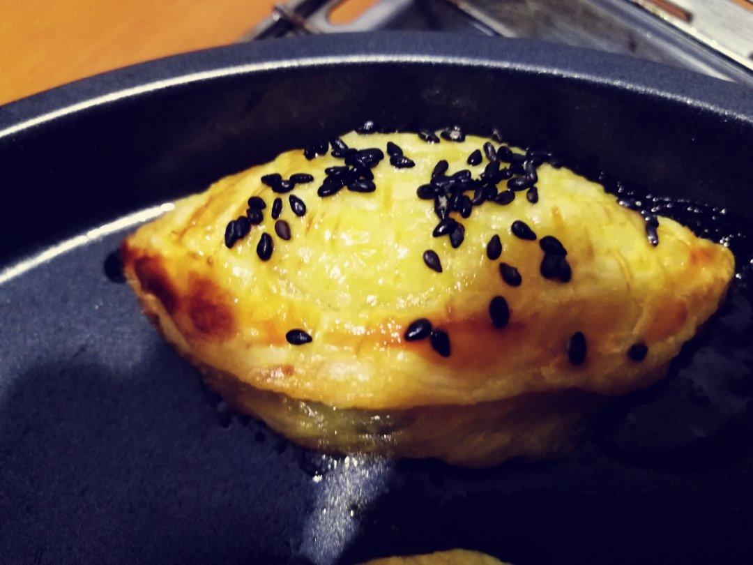 好吃的豆儿妈做的用蛋挞皮做的菠萝派