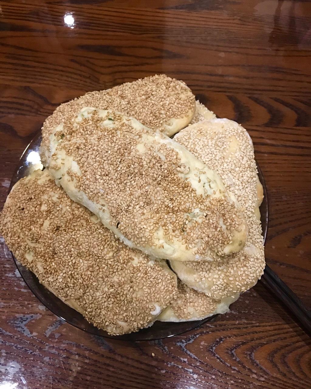 葱香油酥烧饼