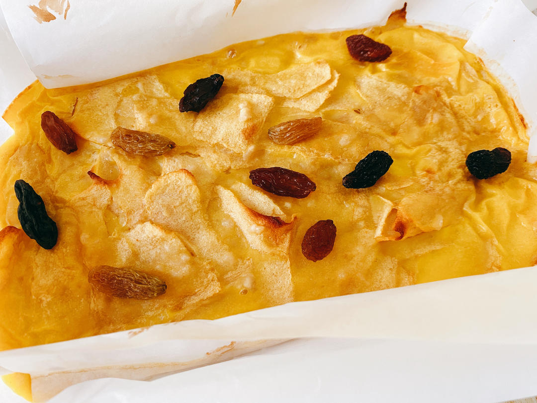 减脂期可吃，无油无糖低卡的「苹果🍎小蛋糕🧁」