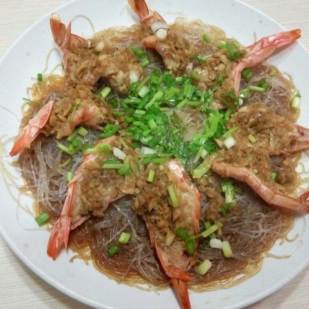 蒜蓉粉丝蒸虾
