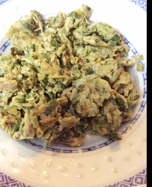 香椿芽炒鸡蛋
