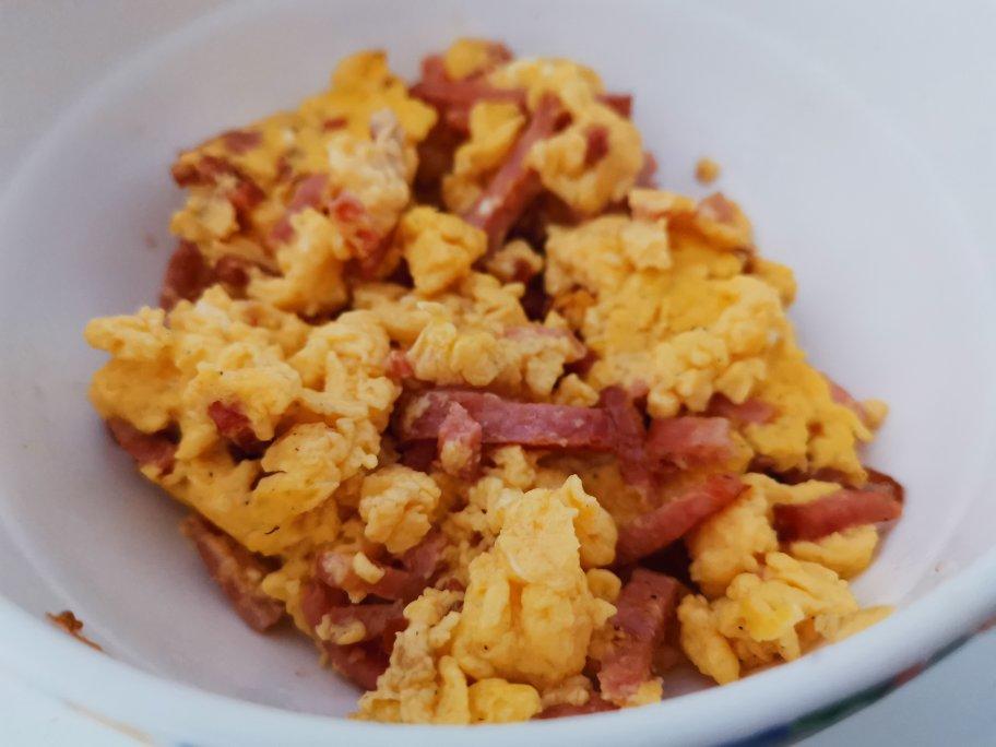 简单 方便 快手 火腿滑蛋